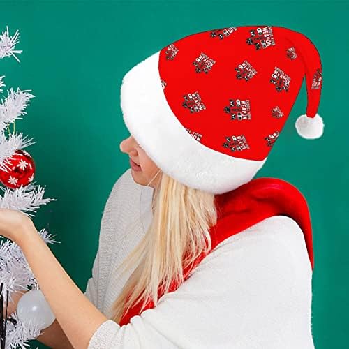 לבחור שלך נשק גיימר משחקים מצחיק חג המולד כובע סנטה קלאוס כובעי קצר קטיפה עם לבן חפתים עבור חג המולד