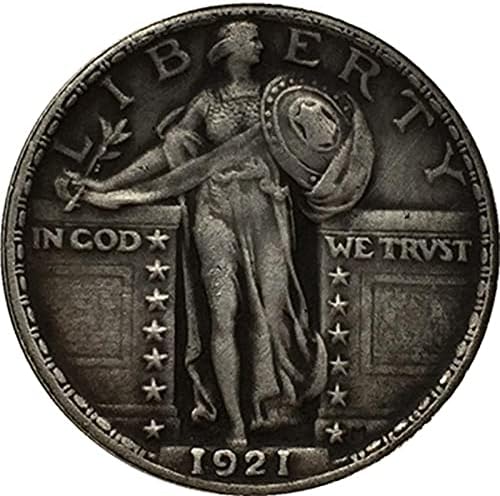 מטבע זיכרון Cryptocurrency מטבע אהוב 1921 American Liberty Eagle מטבע מטבע קשיח מצופה כסף מטבע מטבע