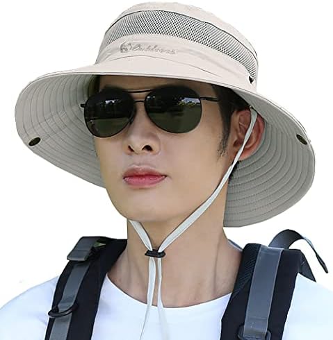 כובע שמש לגברים/נשים רחב דלי בירם כובע UV הגנה על כובע בוני לדיג חוף גן טיולים