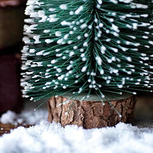 פסלי פסל של שיסיאן פסלים מיני מחט אורן דביק עץ חג המולד דביק קישוט שולחן עבודה קישוט קישוט נוהר עץ ארז