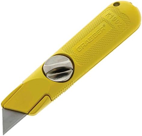 חוטף כל-מתכת קבוע-להב שירות קיר גבס סכין-קל שינוי להב, שאינו נשלף