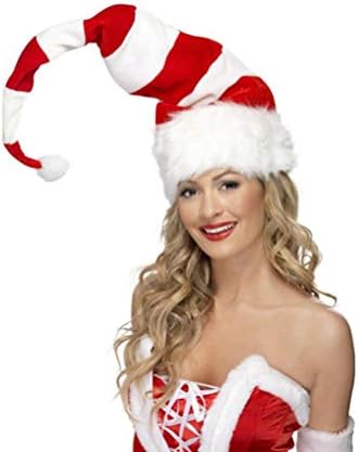 3 יחידות חג המולד כובע שדון סגנון כובע פסים קריקטורה דקורטיבי כובע מבוגרים כובעי כיסוי ראש מסיבת קישוט