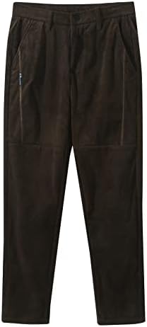 זיכרון קצף גברים של סתיו חורף מקרית צפצף ספורט מכנסיים עם כיס אופנה ארוך מכנסיים חיצוני חם