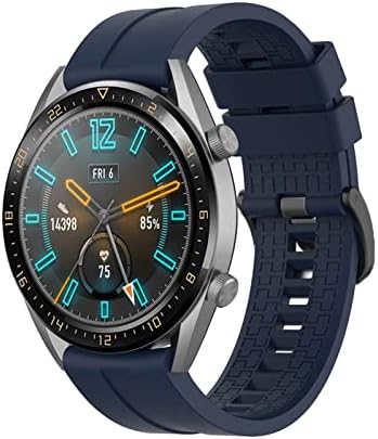 רצועת שעונים חכמה של Kappde 22 ממ רצועת סיליקון עבור Huawei Watch 3 GT 2 GT2 Pro Watch Strap החלפות