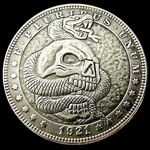 מטבעות נודדות ארהב מורגן דולר עותק זר מטבע זיכרון 89