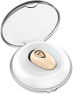 אוזניות Bluetooth באוזן יחידה עם אוזניות עם תא טעינה סטריאו מיני-אוזניות בלתי נראה באוזן BG5