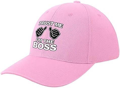 עכבישחתול תאמין לי אני הבוס יוניסקס פנאי בייסבול כובעי מתכוונן נהג משאית אבא כובעים