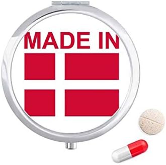 תוצרת דנמרק המדינה אהבת גלולת מקרה כיס רפואת אחסון תיבת מיכל מתקן