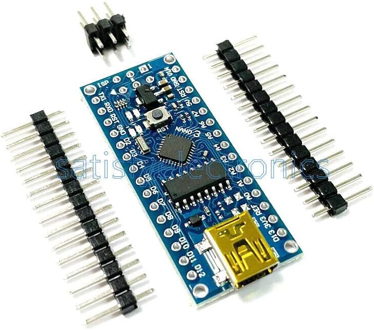 KLEAS 3PACK למודול NANO V3.0, ATMEGA328P 5V 16MHz CH340G CHIP CHIP Board Microcontroller לוח פיתוח עם