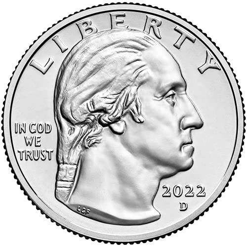 2022 P, D, S BU כל 5 הבחירה ברבע הנשים האמריקאית Uncirculated Us Mint 15 סט מטבעות