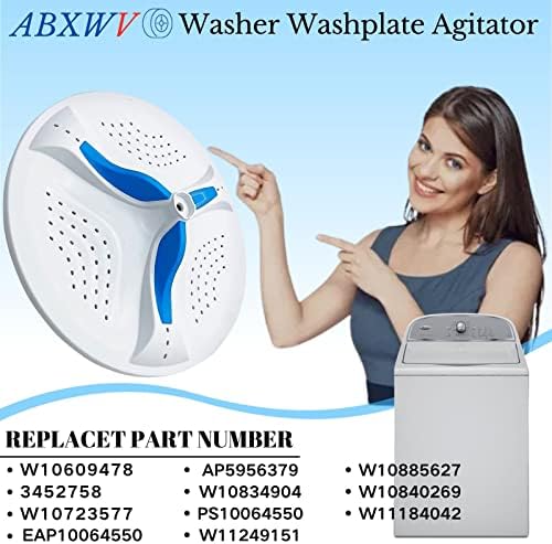 W10752285 תסיסה של Washplate תואם למכונת Whirlpool PS10064550 W10609478 W10723577 W10834904 W10840269