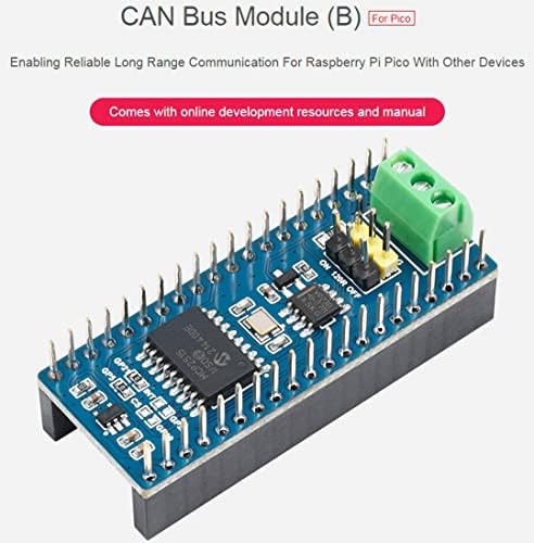מודול אוטובוס יכול עם יכול לתפקד עבור Raspberry Pi Pico/Raspberry Pi Pico W, אפשר תקשורת לטווח ארוך