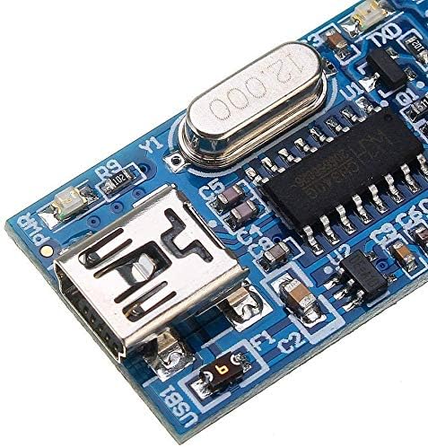 ZYM119 USB ל- TTL מודול יציאה סדרתית CH340 מתאם תומך במערכת 3.3V/5V עם לוחית STEUERMODUL STARGE