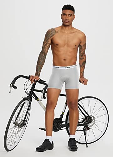 תחתוני רכיבה על אופניים בגברים 4D מרופדים מכנסי אופניים קצרים ריפוד אופניים אופניים אופניים אופניים