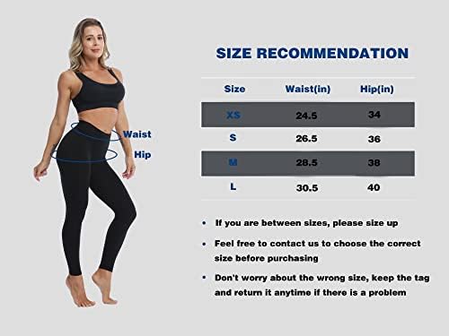 חותלות של אימון Nepoagym לנשים קלות משקל ללא תפר קדמי בקרת בטן מותנית גבוהה 25 ו -28 אינץ '