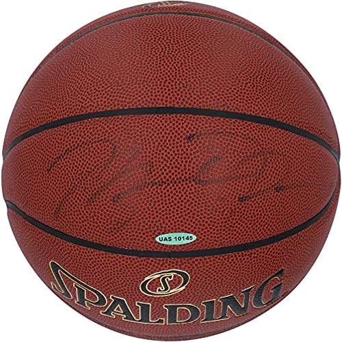 מיכאל ג'ורדן שיקגו בולס חתימה מכדורסל מקורה/כדורסל חיצוני - סיפון עליון - כדורסל חתימה