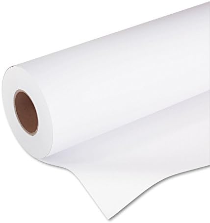 נייר מצופה 6567ב, משקל כבד, 26 ליברות, 42 אינץ 'על 150 רגל, 92 ג' י/101 איזו,לבן