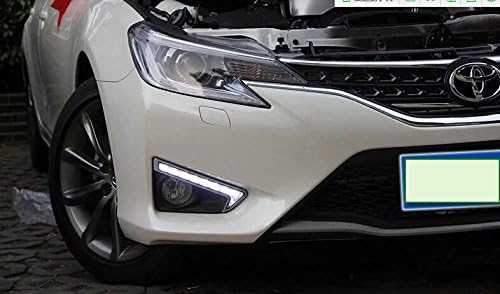 Auptech בשעות היום אורות ריצה LED ערפל כיסוי DRL לטויוטה רייז מרקקס 2013 2014