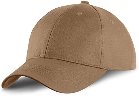 M -TAC כובע בייסבול טקטי - כובע כדור אימון רגיל מתכוונן, כובעי ריפסטופ לגברים ונשים