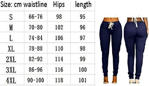 מכנסי מטען לנשים מכנסי יוגה מכנסי יוגה מותניים גבוה