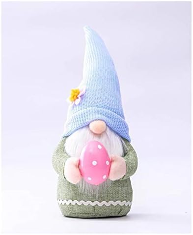 וואנגלוקאנג ארנב פסחא החזק ביצה חג מולד זקן אופנתי כובע ארוך קישוטי בובה קישוטי הבית