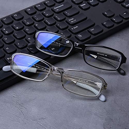 2 חבילה קוראי כחול אור חסימת קריאת משקפיים 1.25 כוח גמיש קל משקל אנטי לחץ בעיניים מחשב קריאת משקפיים