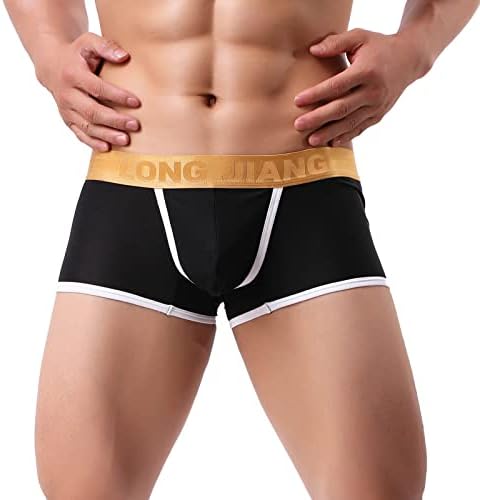 גברים תחתונים סקסיים לגברים Lngerie U Bulge Bulge Cotton Panties Sport Sport Trunk