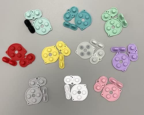 צבעוני גומי מוליך כפתורי א-ב-ד-כרית עבור נינטנד משחק ילד צבע ג ' י-בי-סי סיליקון מוליך להתחיל בחר לוח