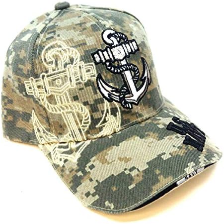 עוגן ארצות הברית חיל הים דיגיטלי CAMO CAMO כובע כובע