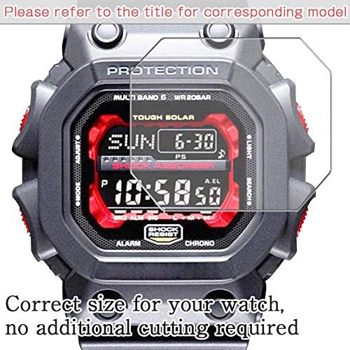 סרט מגן מסך Puccy 3 Pack, תואם ל- Casio G-Shock DW-5600WB-7JF DW5600WB סדרת TPU Guard for Smart Watch