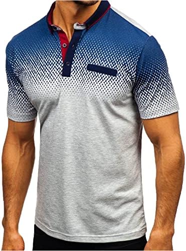 חולצות טריקו של גולף גולף גברים סוודר שרוול קצר סוודר תלת מימד טניס חולצות טניס