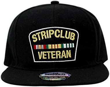 Chok.Lids Strip Club הוותיק שטוח מגן כובע כובע בייסבול סנאפבק סגירת PS101