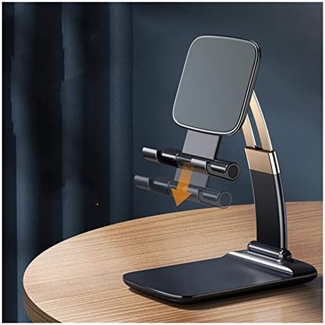 מחזיק טלפון שולחן מתקפל UysVGF עמדת טלפון מתכווננת לתא שולחן עבודה מתכוונת