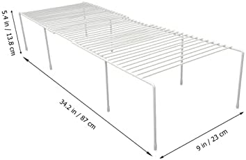 Alipis 1 סט תבלינים הניתנים להרחבה מדף נירוסטה נירוסטה לאחסון מארגן מארגן מארגן מדף מתלי אחסון נשלפים