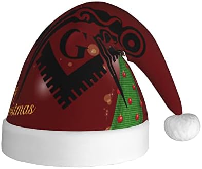בונה חופשי מצחיק מבוגרים קטיפה סנטה כובע חג המולד כובע לנשים & מגבר; גברים חג המולד חג כובע