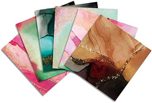 תערובת צבעים של תערובת אגרות נייר 24 גיליון וכיסוי ערכת ערכת יומן נייר ספר אלבום