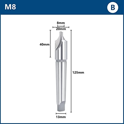 קידוח מרכז עם Weldon Shank סוג 5 6 8 10 12 ממ חותך חור חותך לכלי קידוח נחושת אלומיניום פלדה 1 יח '