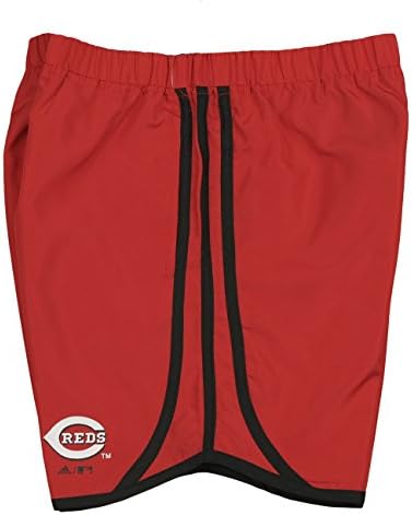 סינסינטי אדומים MLB בנות גדולות מכנסיים קצרים מטען קל משקל, אדום)