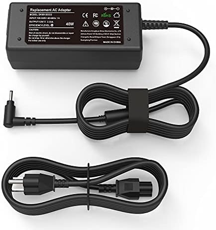 12V 40W/26W AC Adapter Laptop Charger for Samsung 11.6-inch Chromebook 2 3 XE500C13 XE501C13 XE303C12