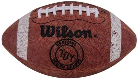 ג'וני יוניטס M.V.P. 1959, 1964, 1967 ”חתום על כדורגל וילסון פוטבול JSA COA - כדורגל חתימה