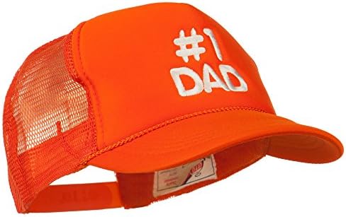 e4hats.com מספר 1 אבא רקום כובע רשת קצף נוער