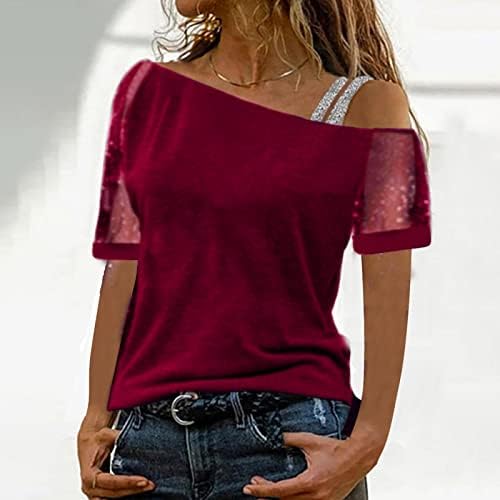 כושר רופף גרפי כיכר צוואר קיץ רטרו טרנדי מקרית ארוך שרוול חולצות חולצות לנשים לנשימה