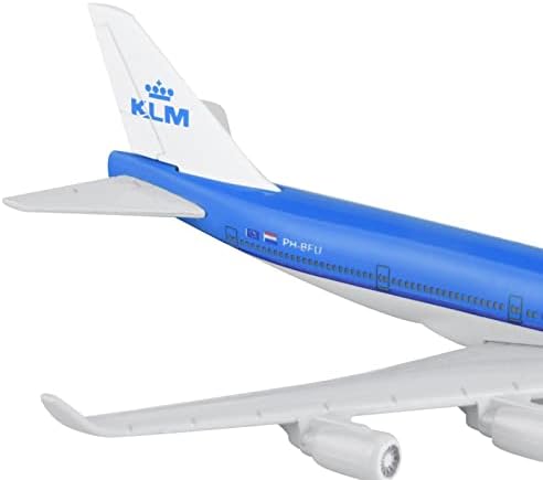 סגסוגת Natefemin KLM B747 דגם מטוסי דגם 1: 400 דגם סימולציה של לוחם מדעי תערוכות מודל תצוגה מודל