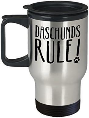 ספל נסיעות של Daschund - מתנות חובבי כלבים