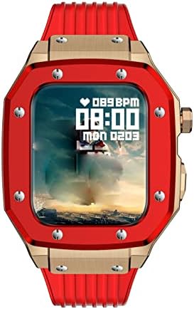 מארז Trdybsk + רצועה ל- Apple Watch 8 7 41 ממ 45 ממ 6 SE 5 4 Iwatch Band 44 ממ 40 ממ 42 ממ 38 ממ צמיד