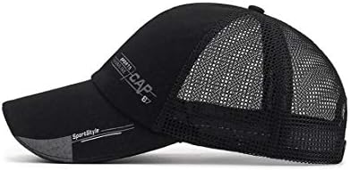 ארוך ברים קיץ בייסבול כובע גברים נשים ספורט חיצוני רשת לנשימה כובע