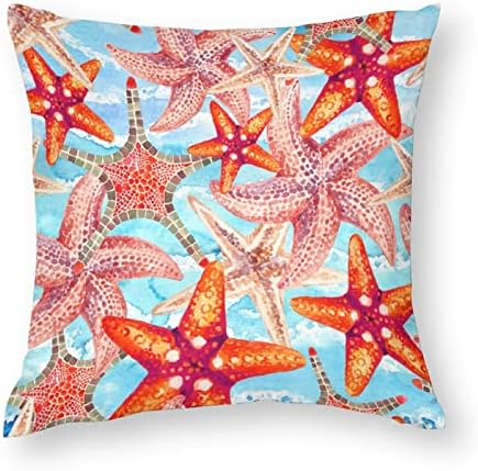 צבעי כוכבי מים זורקים כיסויי כריות עם רוכסן עם כריות כריות רוכסן מגן על ספת מיטה סלון