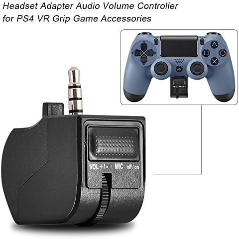 בקר עוצמת נפח שמע מתאם אוזניות יוסו עבור אביזרי משחק PS4 VR Grip