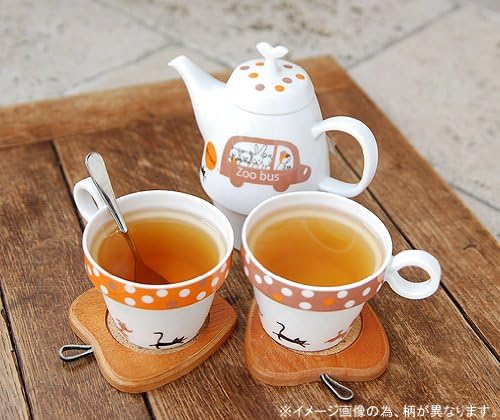 שינזי קאטו דוב גשם C212 תה לשניים, קומקום ו -2 כוס