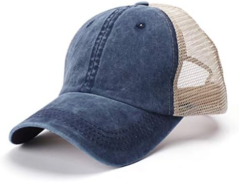 רשת כובעי אבא מתכווננת רגילה כובעים לגברים נשים כובעי בייסבול נהיגה כובע שחור פולו סנאפבק ריק נושם פרופיל